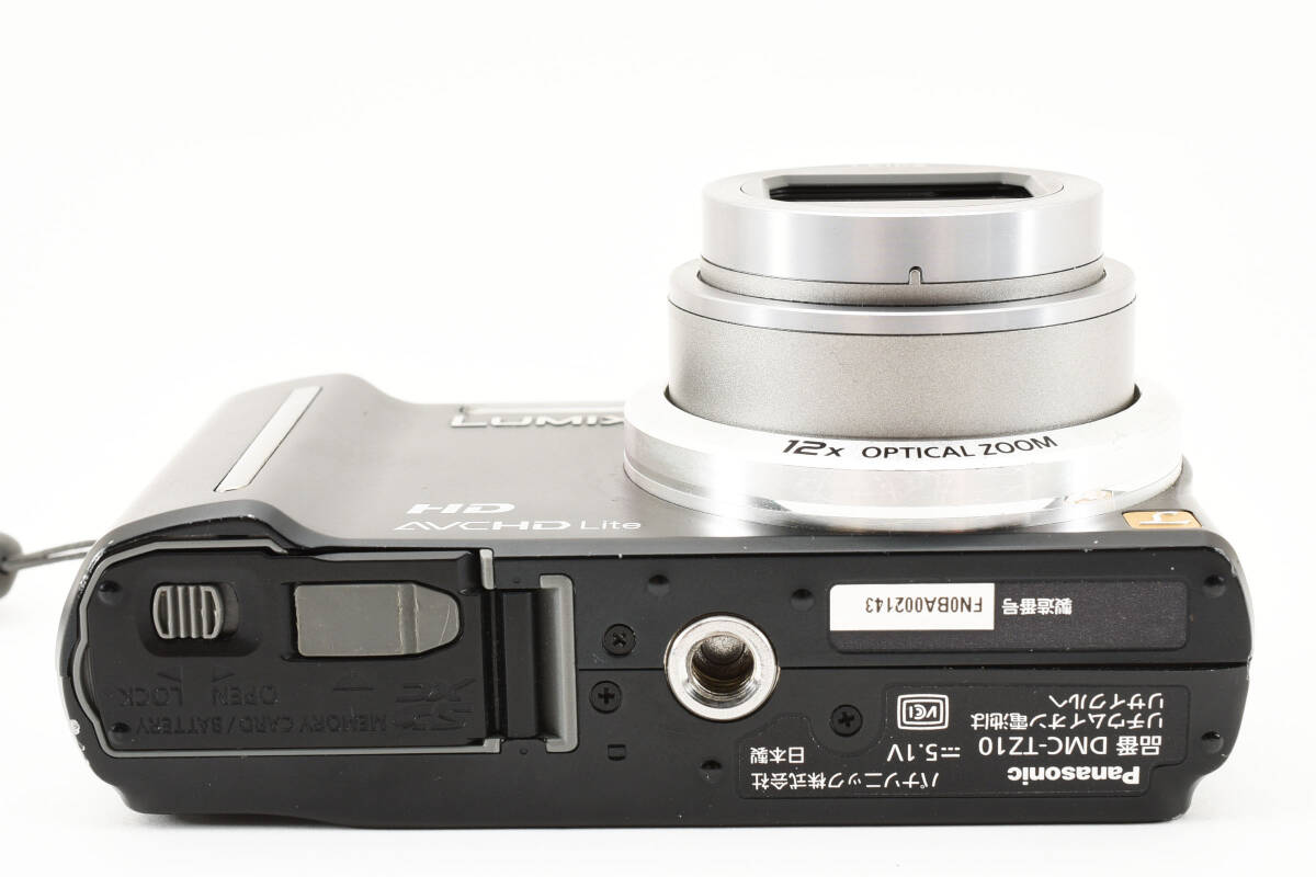 Panasonic LUMIX DMC-TZ10 パナソニック コンパクトデジタルカメラ 充電アダプター付 [正常動作品] #2116720A_画像5
