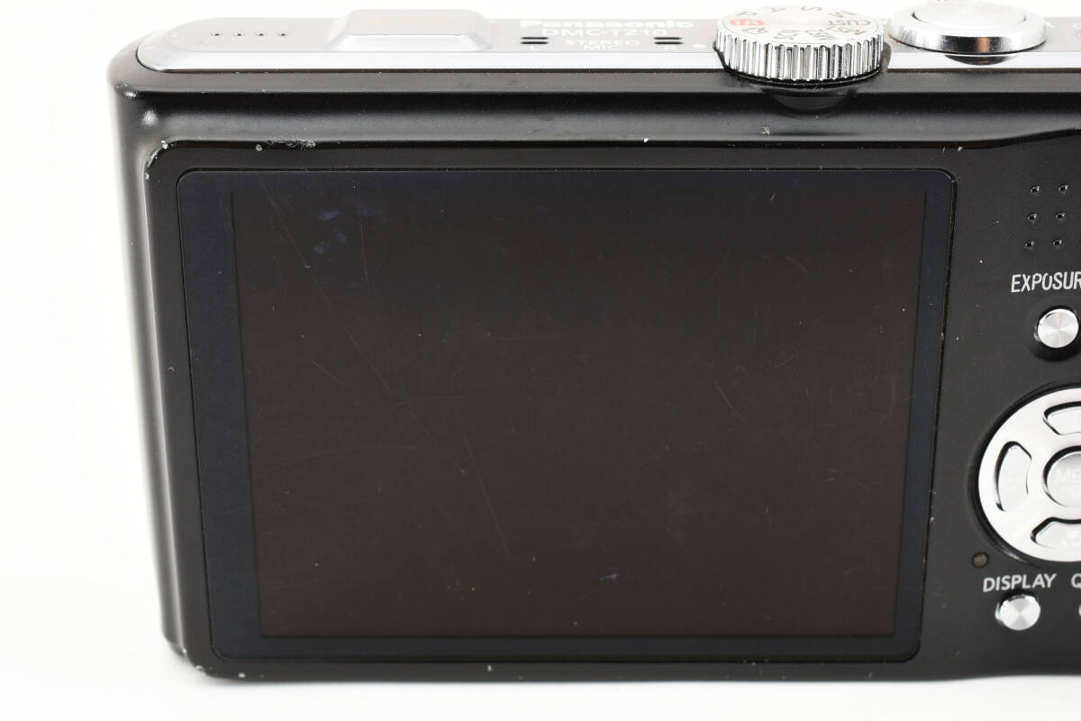 Panasonic LUMIX DMC-TZ10 パナソニック コンパクトデジタルカメラ 充電アダプター付 [正常動作品] #2116720A_画像8
