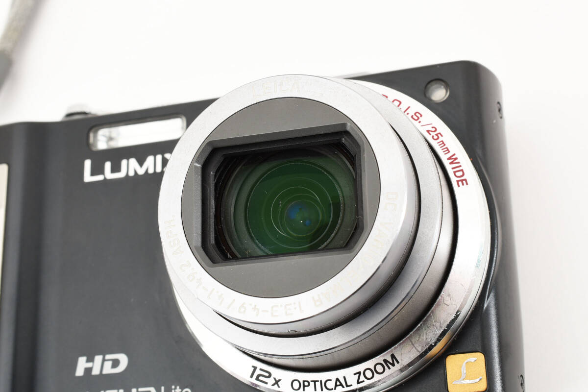 Panasonic LUMIX DMC-TZ10 パナソニック コンパクトデジタルカメラ 充電アダプター付 [正常動作品] #2116720A_画像9