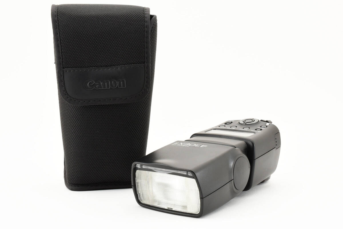 Canon SPEEDLITE 430EX II ストロボ スピードライト フラッシュOK カメラ アクセサリー キャノン [正常動作品 美品] #2116718A_画像1