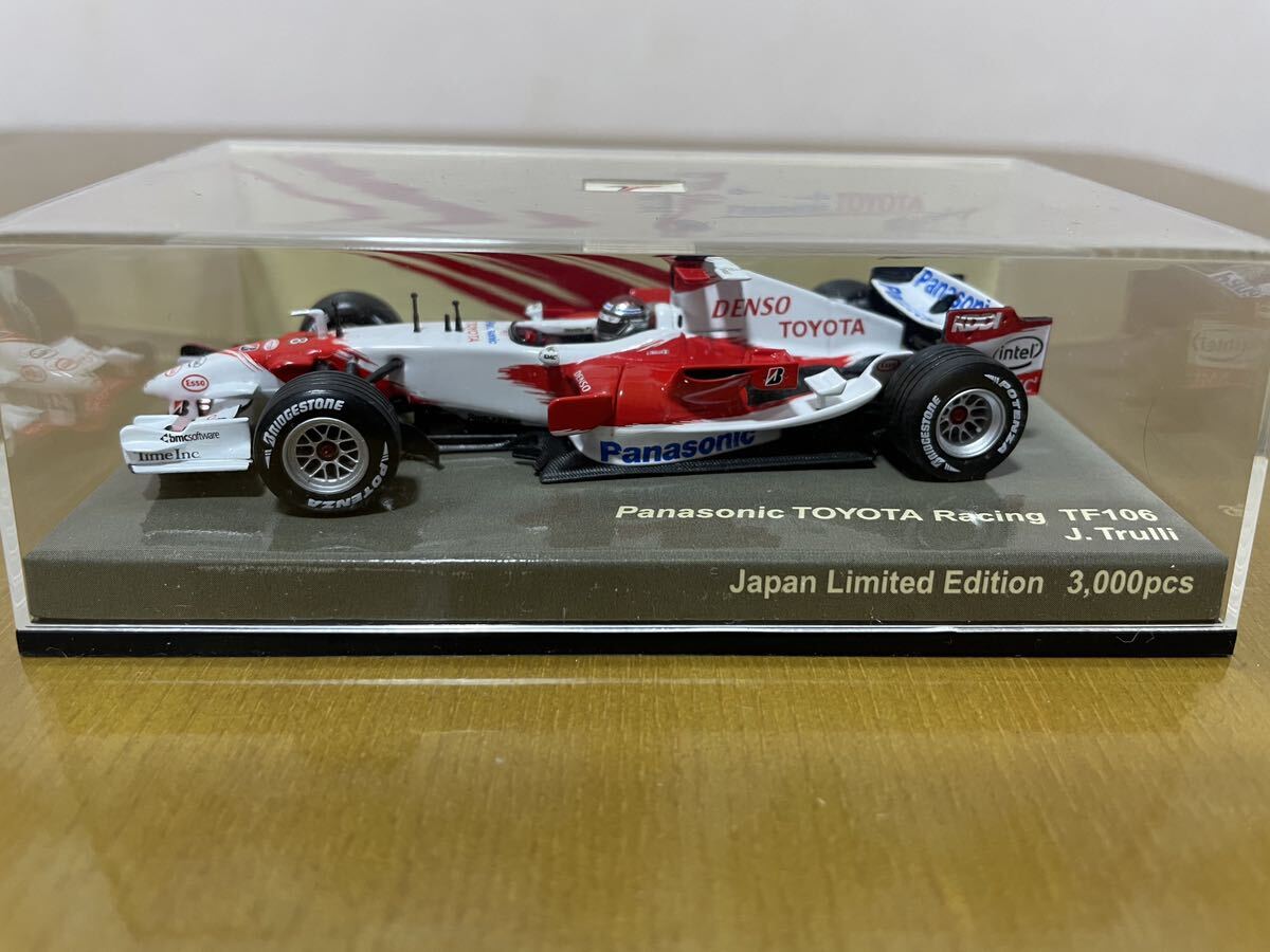 ミニチャンプ製 1/43 TOYOTA TF106 J.Trulli Japan Limited Edition トヨタ _画像3