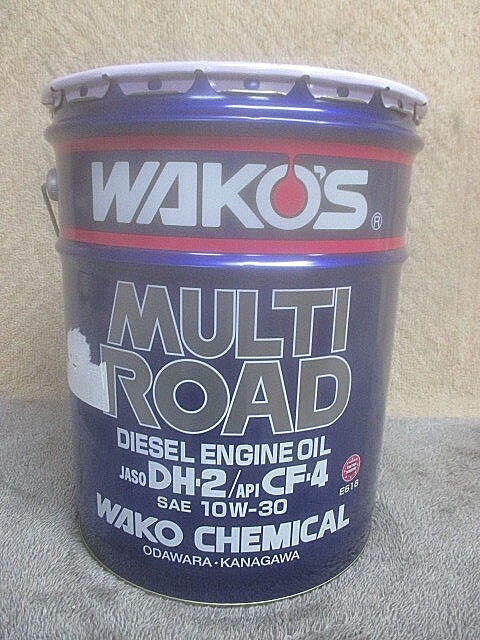 (1824) unopened WAKO\'S Waco's engine oil MULTI ROAD multi load 10W-30 * refilling is not 
