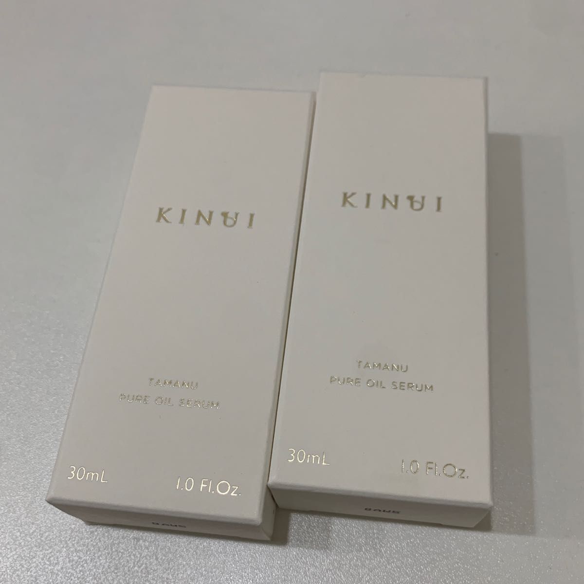 KINUI キヌユイ タマヌ ピュアオイル セラム 30mL ×2本 美容液 無添加 無香料 無着色 天然由来 海洋深層水