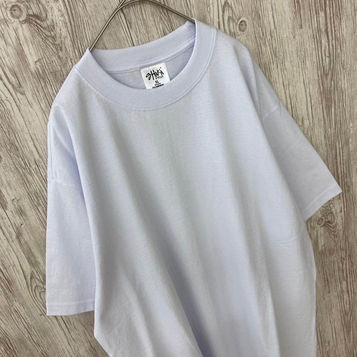 新品未使用 シャカウェア 7.5oz マックスヘビーウエイト 無地 半袖Tシャツ 白 XLサイズ SHAKAWEAR