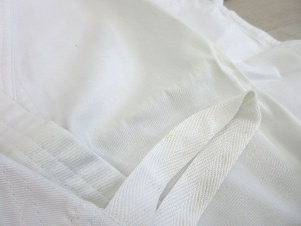  postage 300 jpy ( tax included )#ba278#mitsubosi karate uniform 3 point set white 3 number 9240 jpy corresponding [sin ok ]