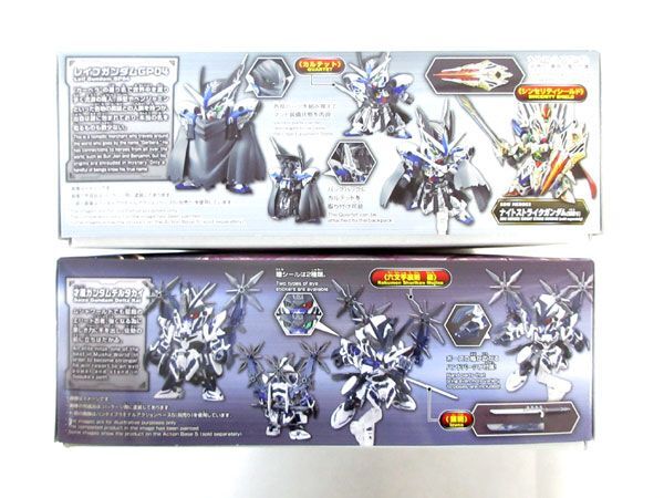 送料300円(税込)■cd082■バンダイ SDガンダム ワールドヒーローズ プラモデル 4種 9点【シンオク】_画像4