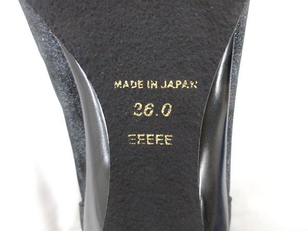 送料300円(税込)■zf231■時見の靴 5Eレースアップサンダル ブラック 26cm 9990円相当【シンオク】_画像7