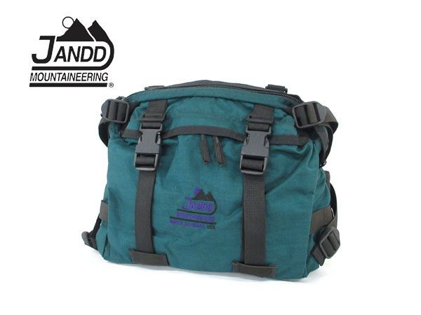  postage 300 jpy ( tax included )#ba284#JANDD trekking man and woman use waist bag green 7800 jpy corresponding [sin ok ]