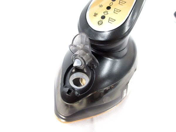  postage 300 jpy ( tax included )#zf382# handy steamer & iron rotary premium black 8780 jpy corresponding [sin ok ]