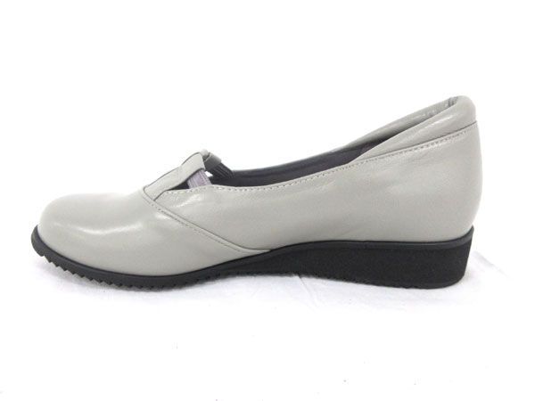  postage 300 jpy ( tax included )#zf315# lady's hour see. shoes pumps 22.5cm gray [sin ok ]