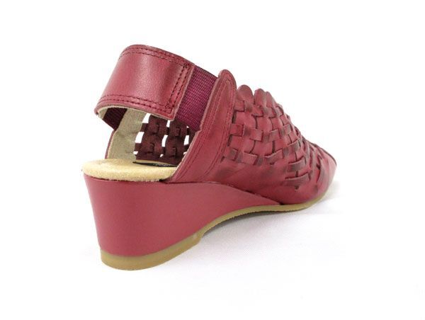  postage 300 jpy ( tax included )#zf400#Jwinkle back strap sandals 23cm red Brown 12080 jpy corresponding [sin ok ]