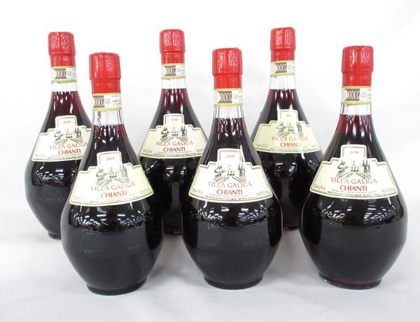  стоимость доставки 300 иен ( включая налог )#dy075# красный вино F.LLI GRATI VILLA GALIGA CHIANTI 2018 750ml Италия производство 6шт.@[sin ok ]