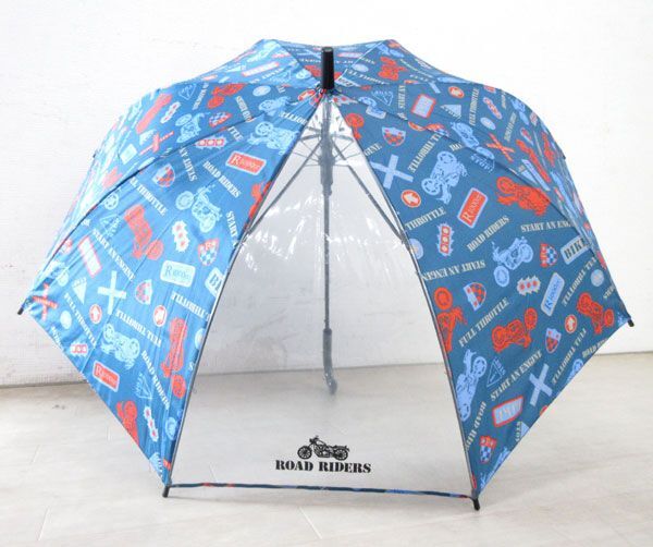  postage 300 jpy ( tax included )#fm846# Kids Jump umbrella glass fibre transparent window attaching 55cm 3 kind 1 2 ps [sin ok ]