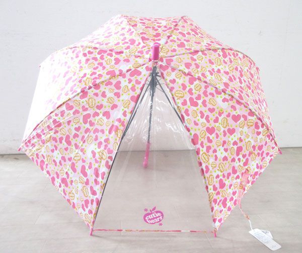  postage 300 jpy ( tax included )#fm847# Kids Jump umbrella transparent window attaching 55cm 3 kind 1 2 ps [sin ok ]