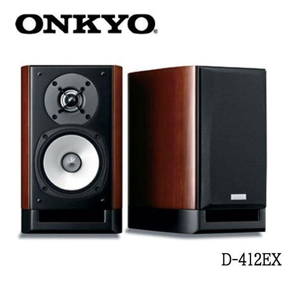 postage 300 jpy ( tax included )#dt008# new goods * box attaching ONKYO 2Way speaker system D-412EX 132000 jpy corresponding [sin ok ]