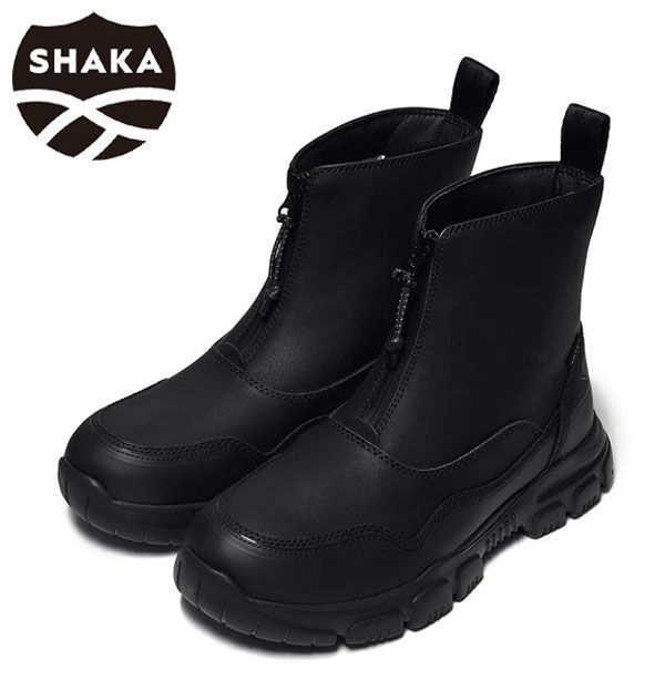 送料300円(税込)■at087■メンズ SHAKA フロントジップ ショートブーツ TREK ZIP BOOTIE AT(SK-228) 26cm 19250円相当【シンオク】_画像1