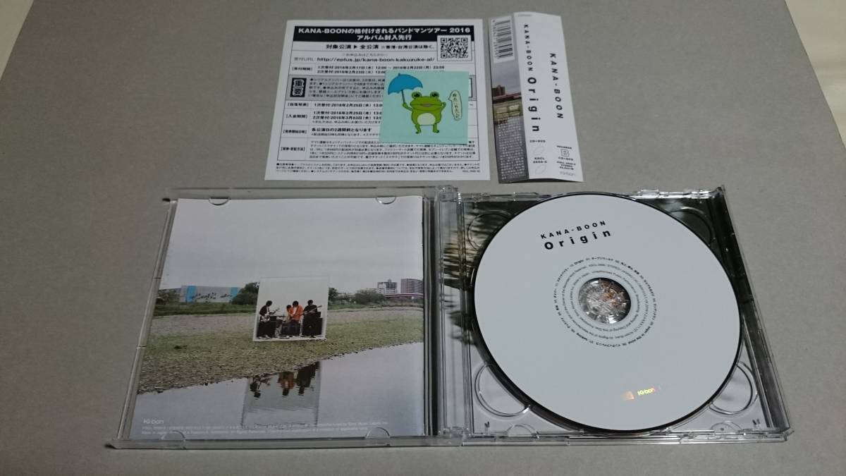 送料無料☆KANA－BOON Origin＋TIME 2枚セット(CD＋DVD)の画像2