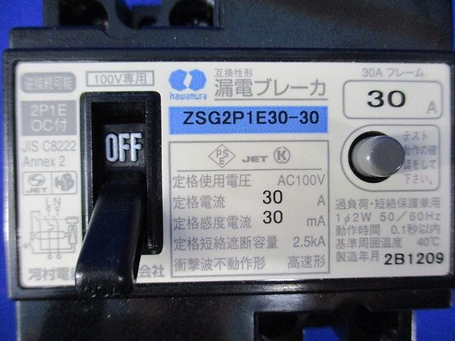  устройство защитного отключения 2P1E30A( загрязнения иметь ) ZSG2P1E30-30