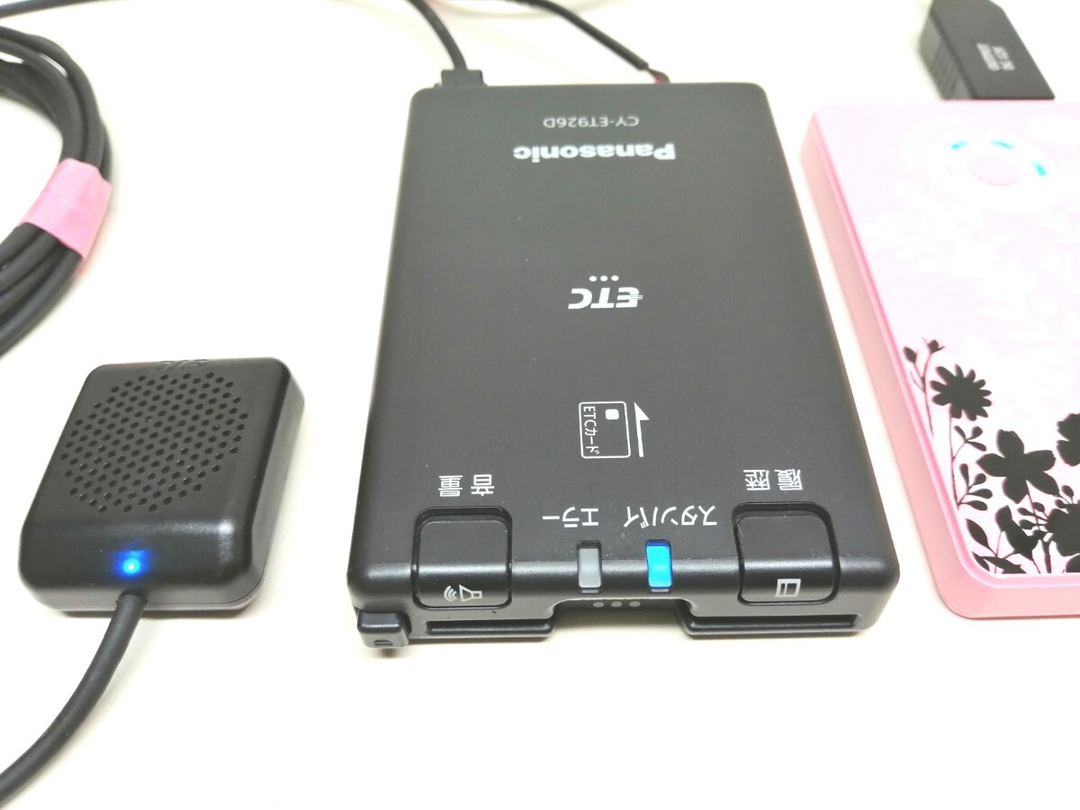 ☆軽自動車登録☆ Panasonic CY-ET926D USB電源仕様 新セキュリティ対応 ETC車載器 バイク 音声案内
