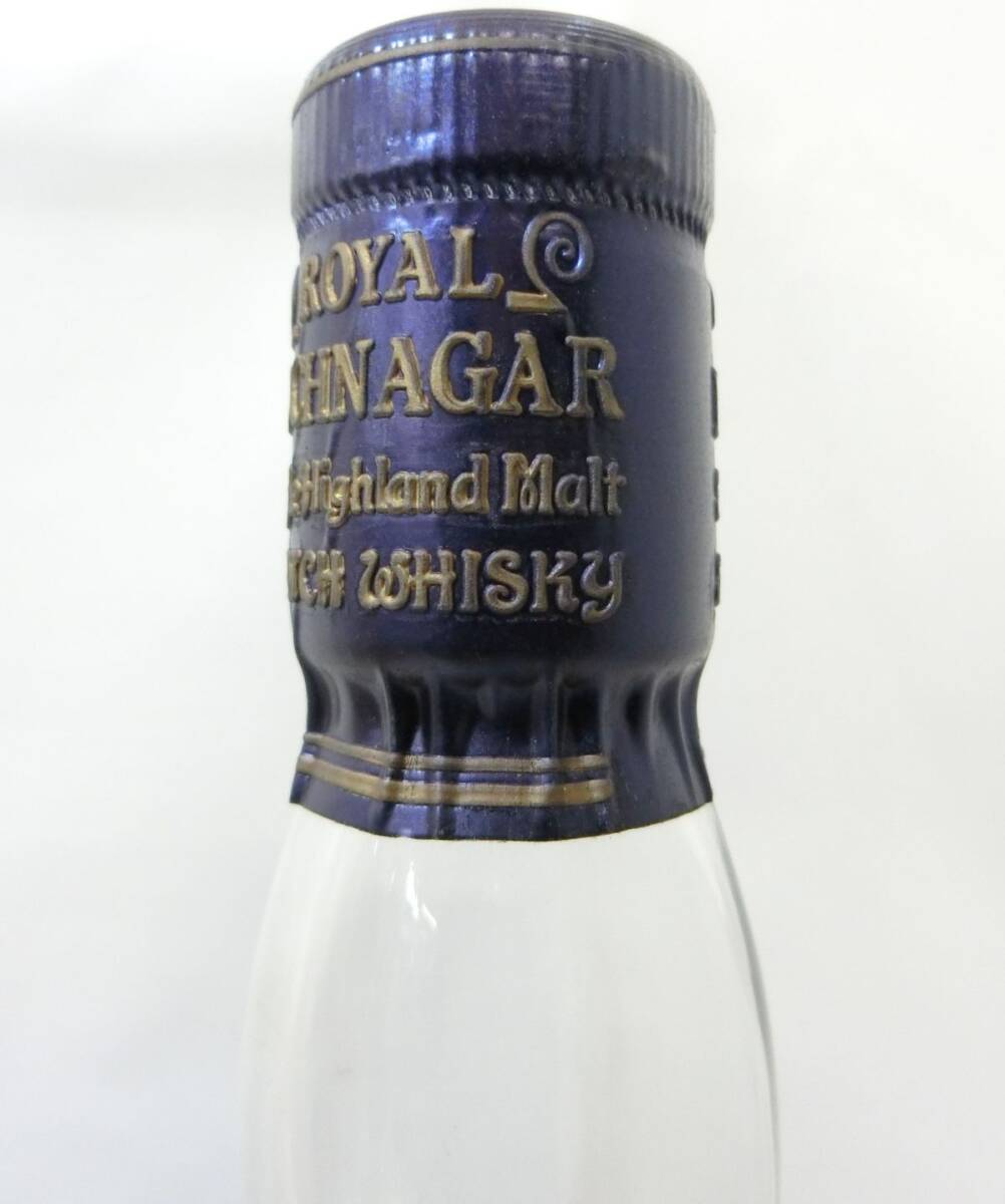 1000 jpy start sake SCOTCH WHISKY ROYAL LOCHNAGAR SINGLE HIGHLAND MALT 750ml 43% Royal ro ho naga- not yet . plug box attaching 4 sake H504