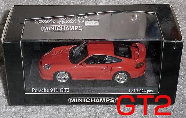 1/43 ポルシェ 911 GT2 レッド 2001 PORSCHE (996)