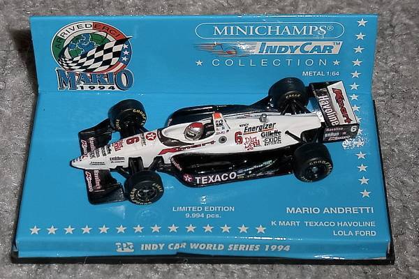 1/64 ローラ フォード マリオ アンドレッティ 1994 インディー INDY MARIO ANDRETTI LOLA FORD_画像1