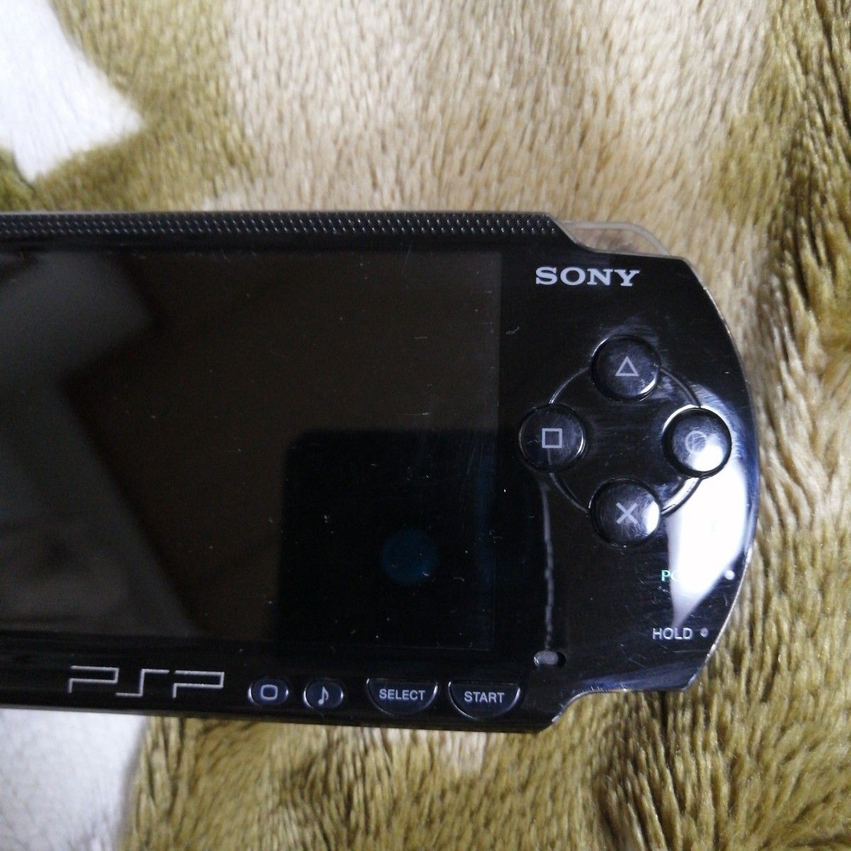 SONY PSP-1000 本体 ブラック 初期化 動作確認 メモリースティック □ボタンが押しにくい 