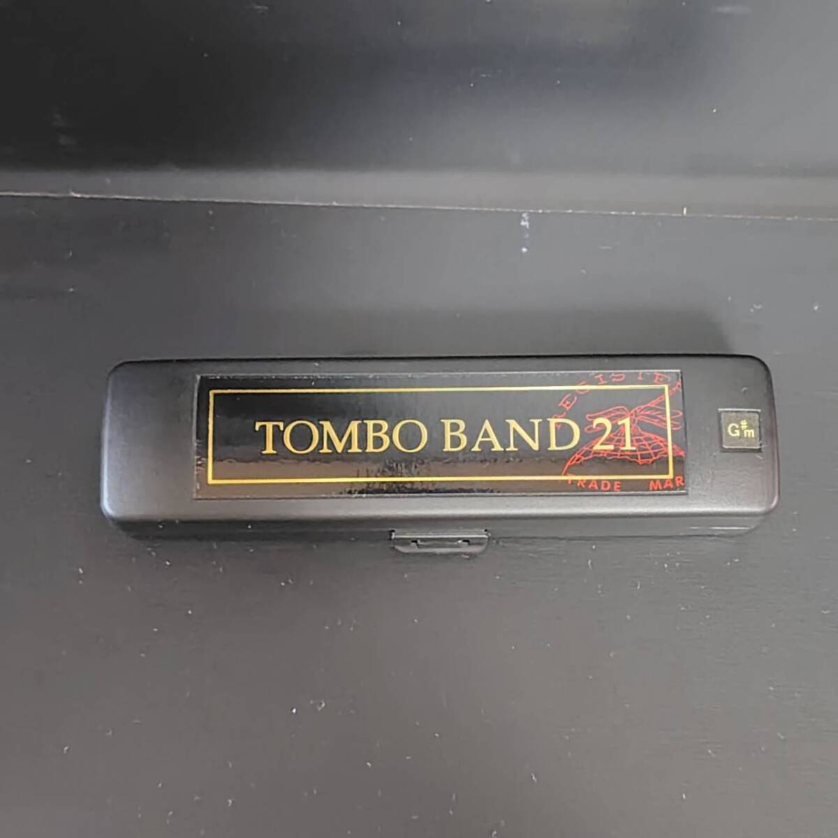 楽器 TOMBO トンボ ハーモニカ BAND21 G#m 専用ケース付 管理番号YH-182_画像6