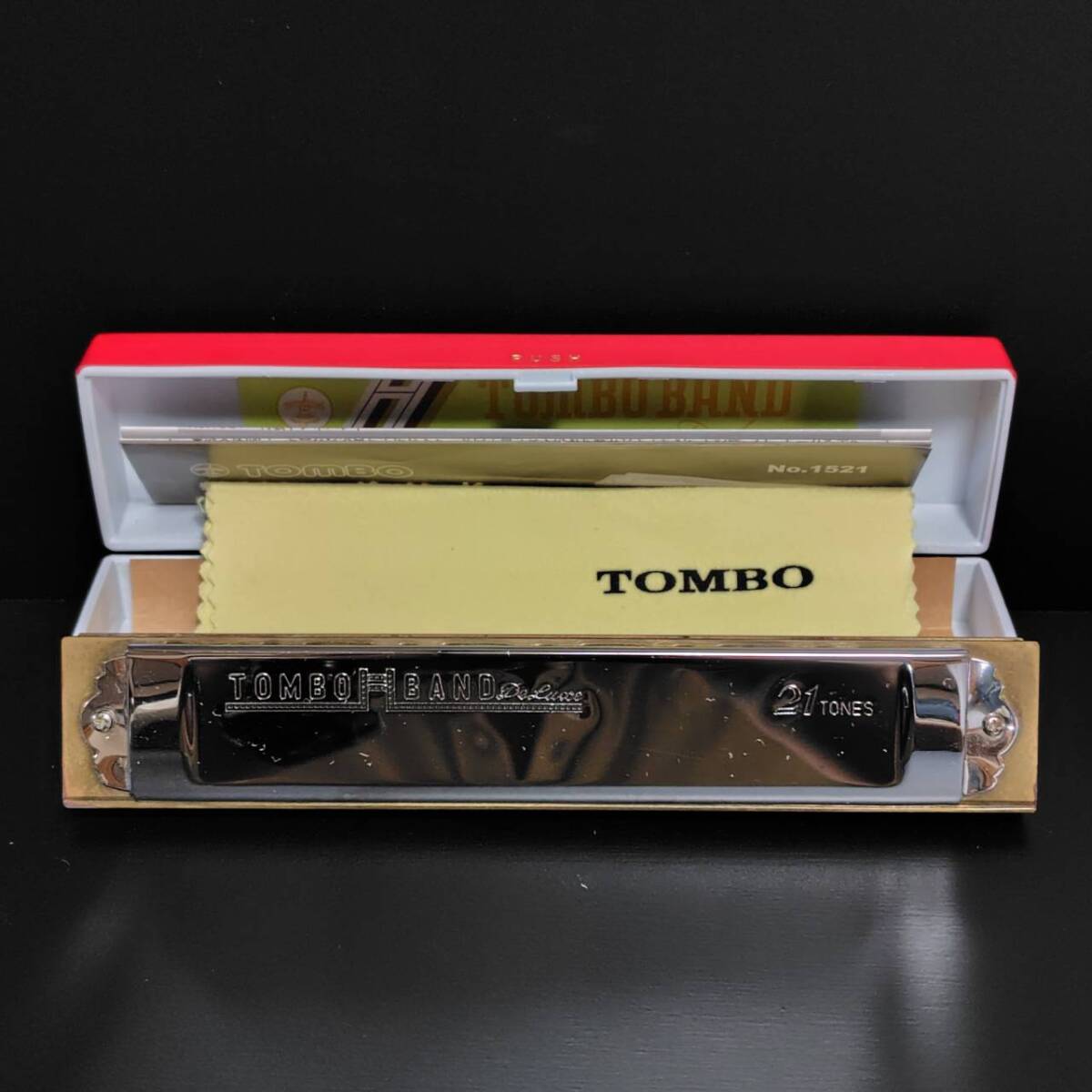  музыкальные инструменты TOMBO стрекоза губная гармоника BAND DELUXE A MINORi короткий style специальный чехол есть контрольный номер YH-184