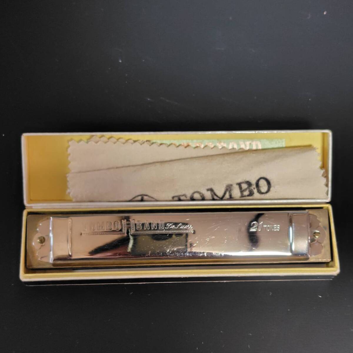  musical instruments TOMBO dragonfly harmonica BAND DELUXE E MAJOR special case attaching control number YH-191