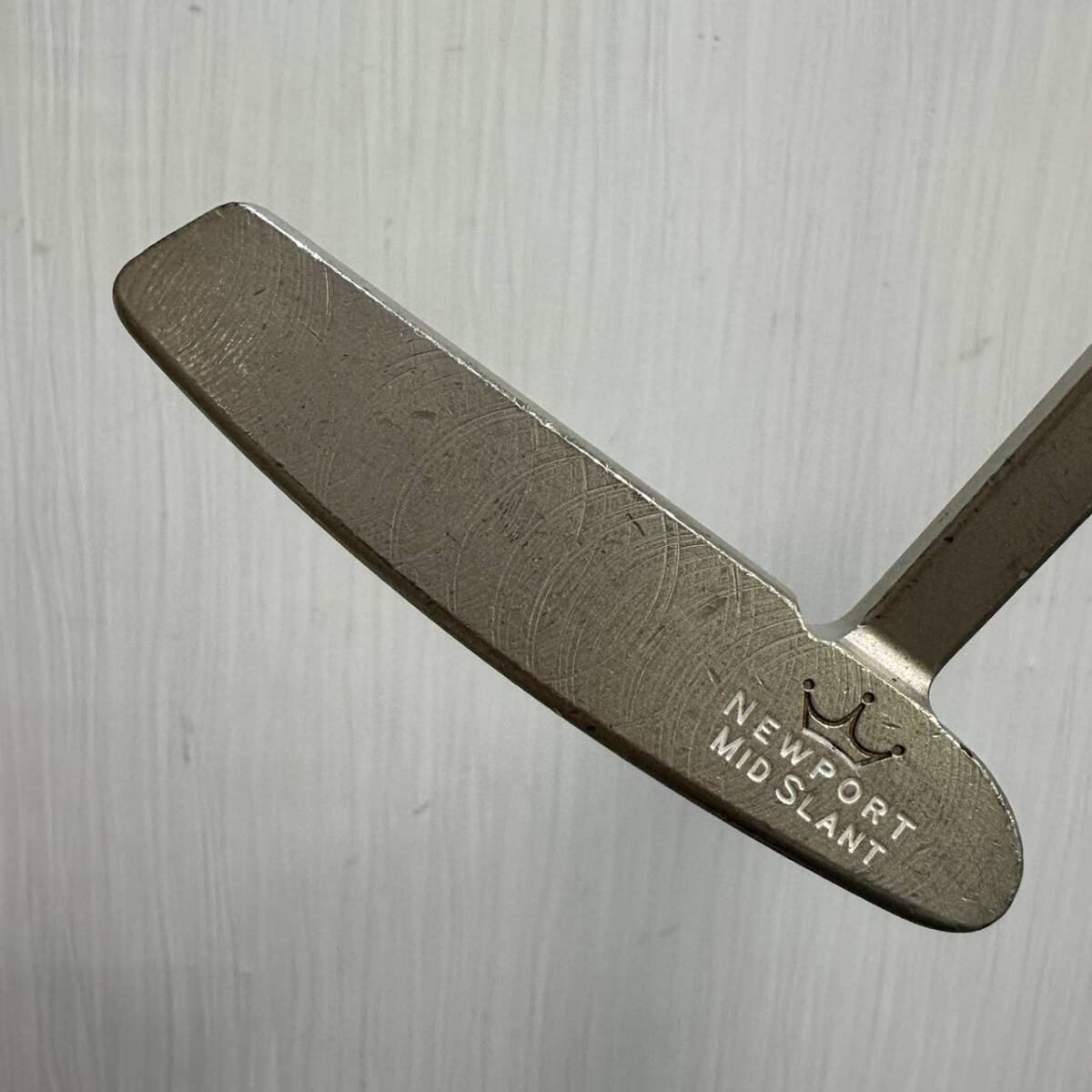 Titleist タイトリスト SCOTTY CAMERON スコッティキャメロン パター NEWPORT MID-SLANT 管理番号O-1148の画像2