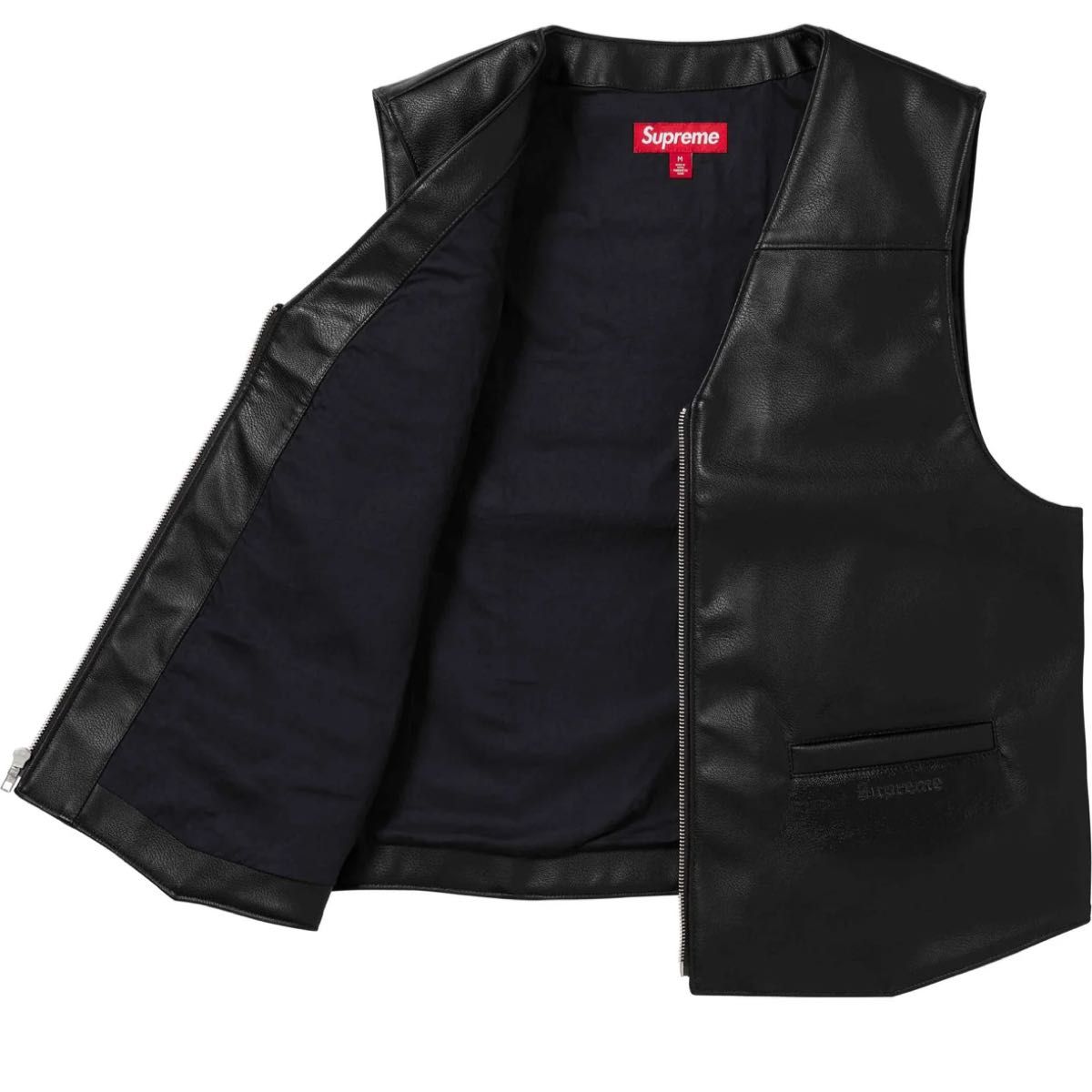 Supreme Toy Machine Faux Leather Vest シュプリーム　レザーベスト　試着のみ