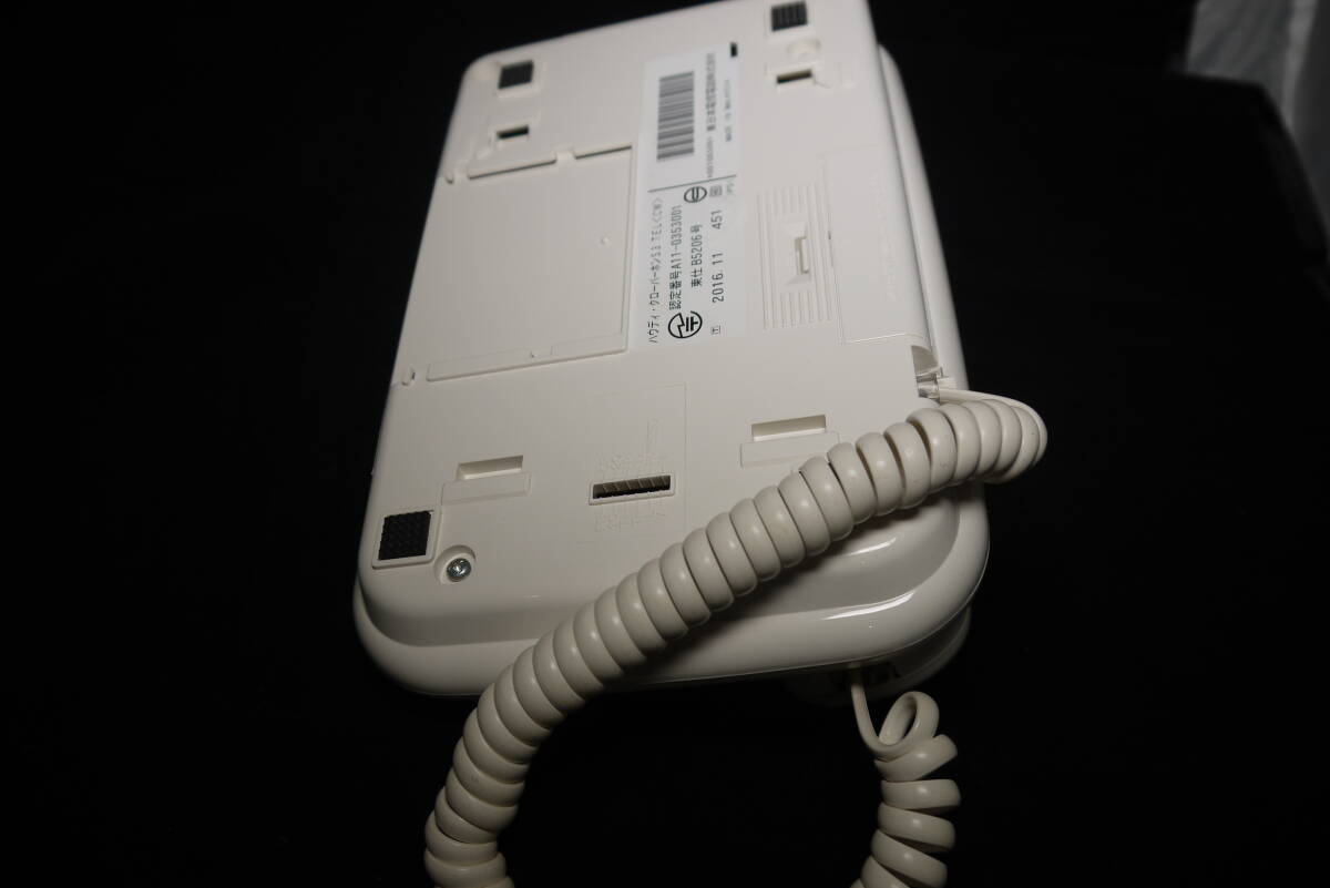 (美品)ハウディ・クローバーホンS3 TEL(CW) 電話機 ビジネスホン PBX NTT　電源、電話接続確認済み③_画像6