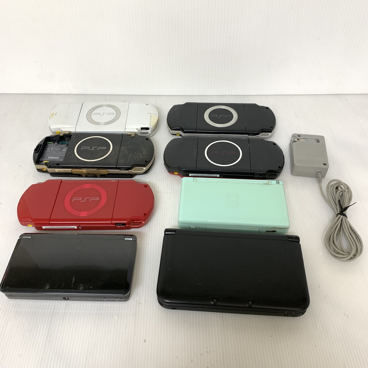 【ジャンク/動作未確認品】PSP・Dslite・３DS・３DSLL まとめセット(M0523-5)