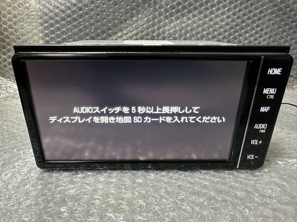 トヨタ純正ナビ NSZT-W68T 地図SDカード無 トヨタ純正ナビ NSZT-W68T 地図SDカード無