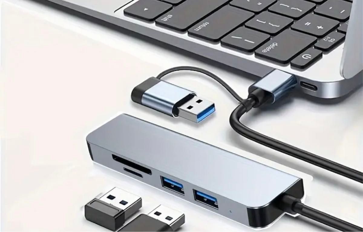 Usb アダプター USB スプリッター USB 3. 0/2. 0 コネクタ マルチポートUSB ポート エクスパンダ コネクタ