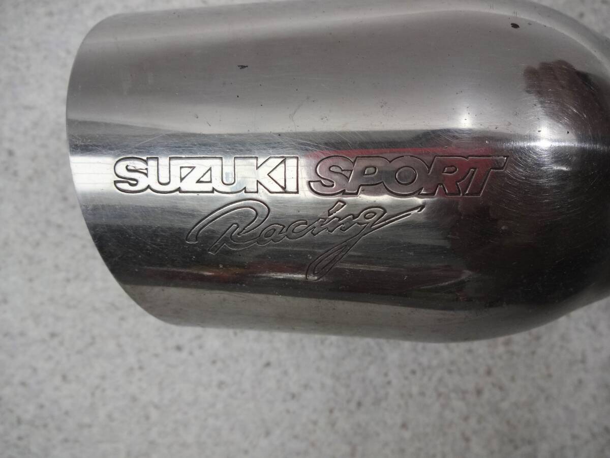 10MF23315 SUZUKI SPOR HA11S HA21S アルトワークス スズキスポーツ マフラー 4NB36-B50 _画像8