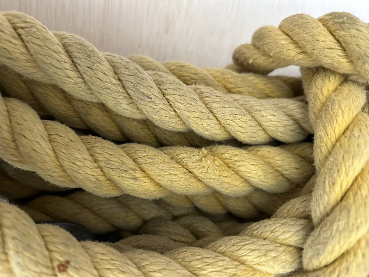 No.5 parent . rope .. vessel approximately 10m×3ps.@ used free shipping 