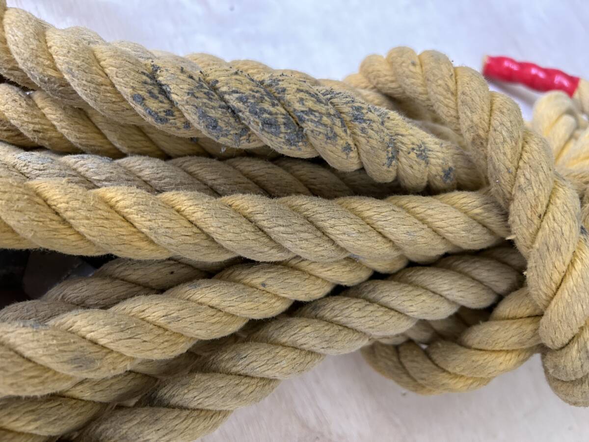 No.5 parent . rope .. vessel approximately 10m×3ps.@ used free shipping 