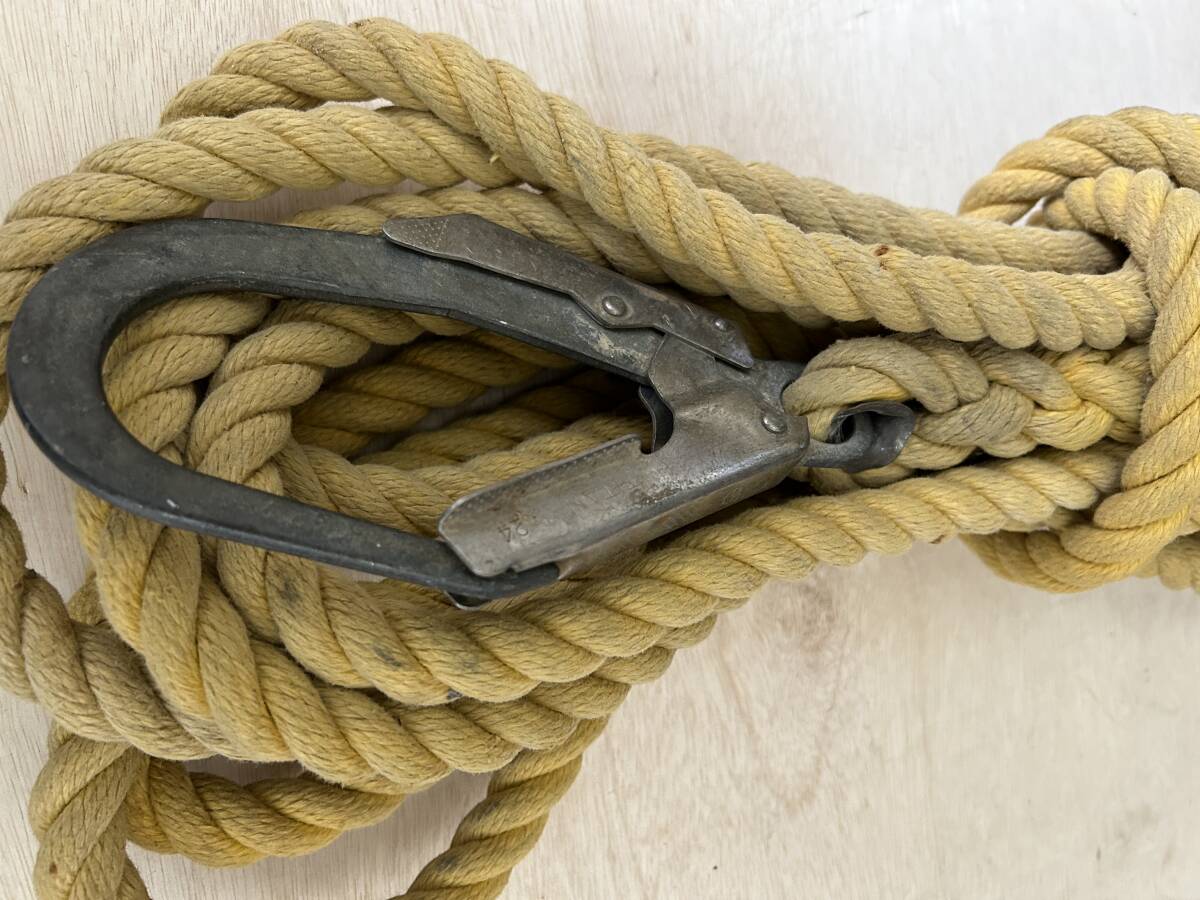 No.5 parent . rope .. vessel approximately 10m×3ps.@ used free shipping 