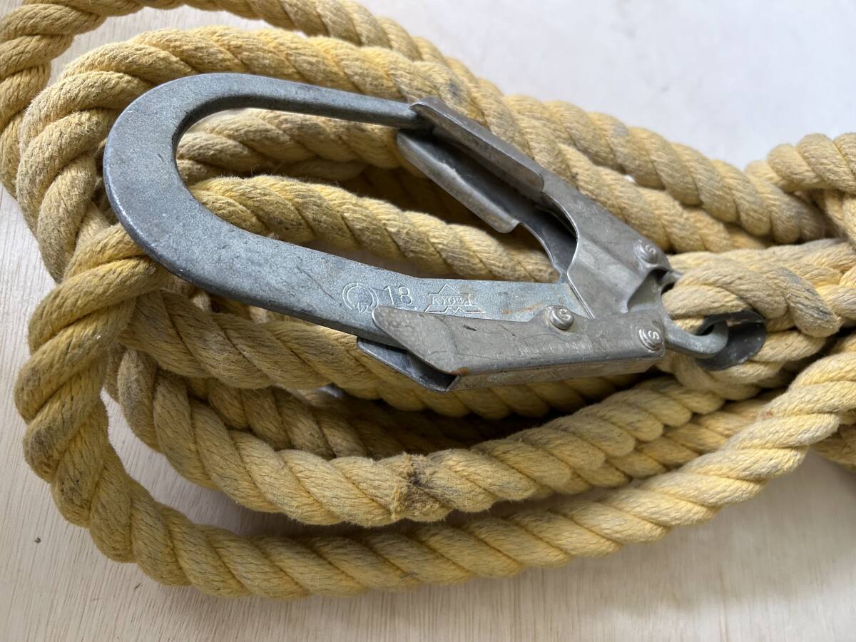 No.5 parent . rope .. vessel approximately 10m×3ps.@ used free shipping 