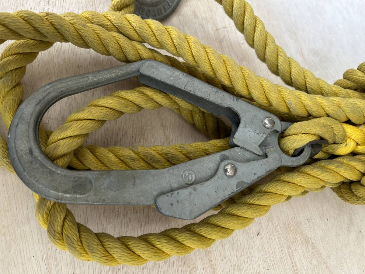 No.8 parent . rope .. vessel approximately 6m 3 pcs set used free shipping 
