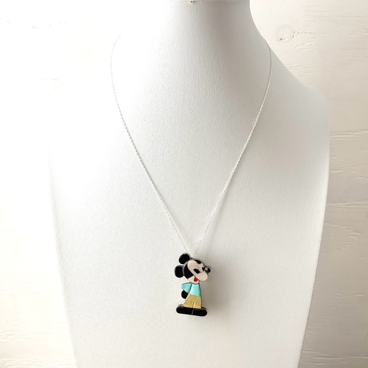 希少 Zuni ズニ族 ミッキーマウス Mickey インディアン 希少 Zuni ズニ族 ミッキーマウス Mickey インディアン