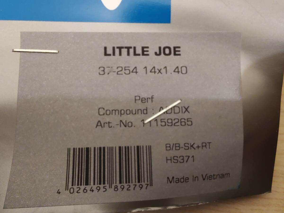  SCHWALBE LITTLE JOE シュワルベ リトルジョー　WB　14×1.40　ダホン K3　未使用/2本セット　送料無料_画像4