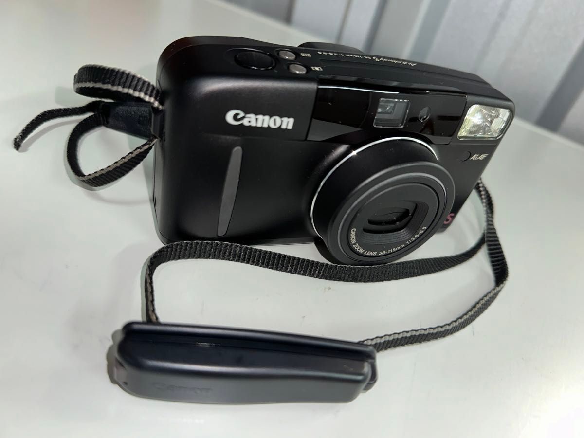 キャノン Canon Autoboy S ブラック コンパクトカメラ   超美品！　貴重 フィルムカメラ
