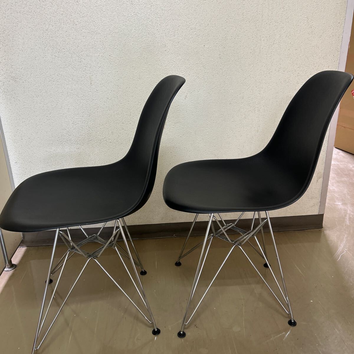 【127407】Herman Miller ハーマンミラー イームズ チェア 2脚セット ブラック★引き取り大歓迎★千葉県浦安市★_画像2