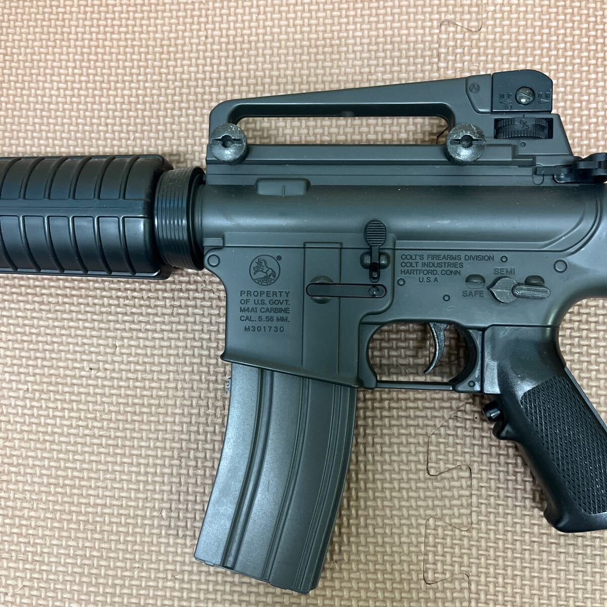 ◇【SP704】東京マルイ PROPERTY OF U.S. CARBINECAL 5.56MM 電動ガン　サバゲー　サバイバル_画像6