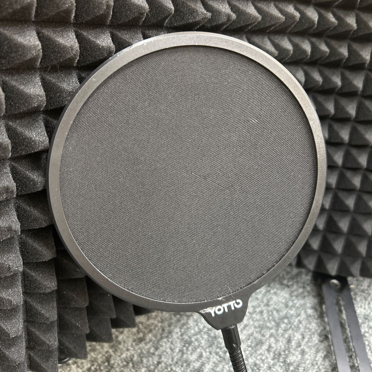 【127575】Blue Yeti BM400BK USBマイク コンデンサーマイク Microphones ロジクール ゲーミングマイク　A00132 純正マイクスタンド セット_画像5