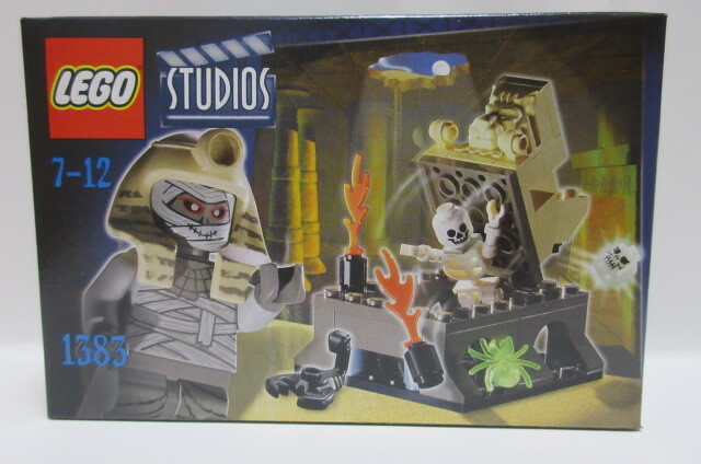 新品 絶版 2000年頃 LEGO STUDOS スタジオ シリーズ 1383 レゴ ファラオ の復活シーン Curse of the Pharaoh 古代 エジプト ミニフィグの画像1
