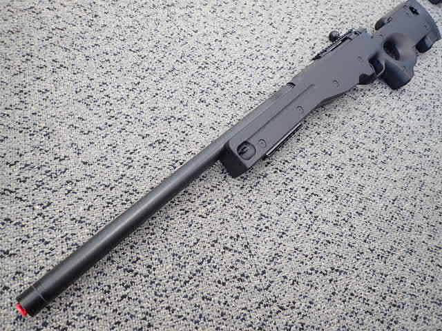 050501 ☆極美品 保管品♪スナイパーライフル TYPE96シニア エアコキ スコープ付き♪の画像7